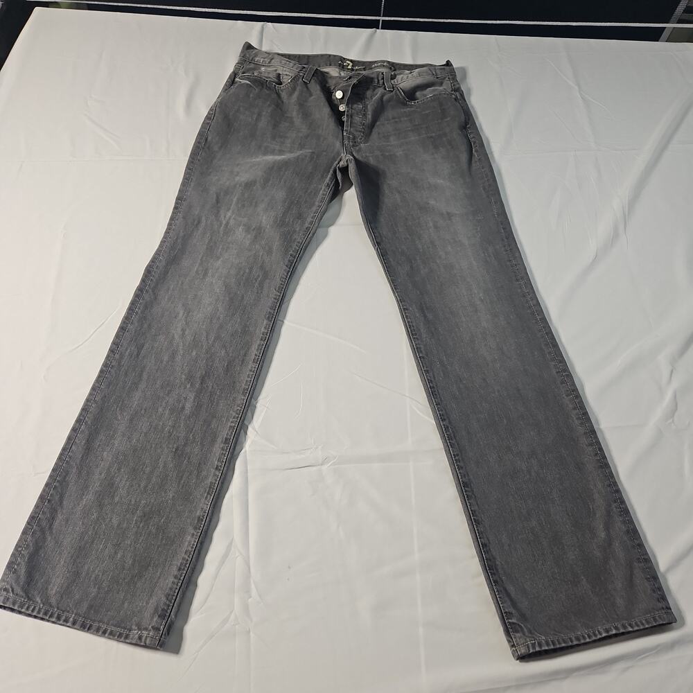 7 For All Mankind Standard Buttonfly Jeans Mens 36" Straight leg